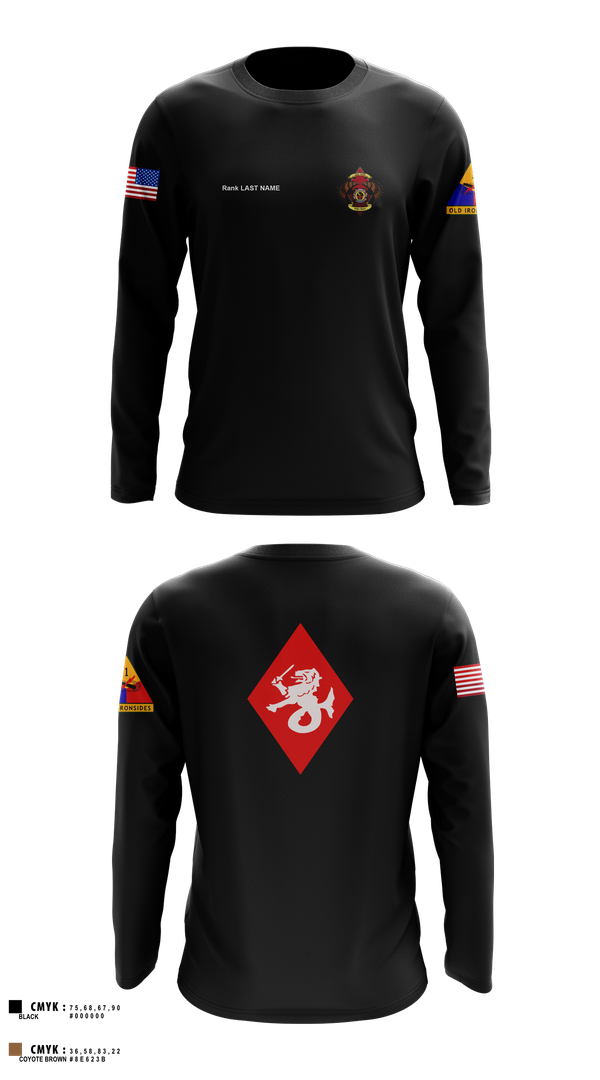 Long Sleeve Performance Shirt, , Army, Teamtime, Team time, sublimation, custom sports apparel, team uniforms, spirit wear, spiritwear, sports uniforms, custom shirts, team store, custom team store, fundraiser sports, apparel fundraiser