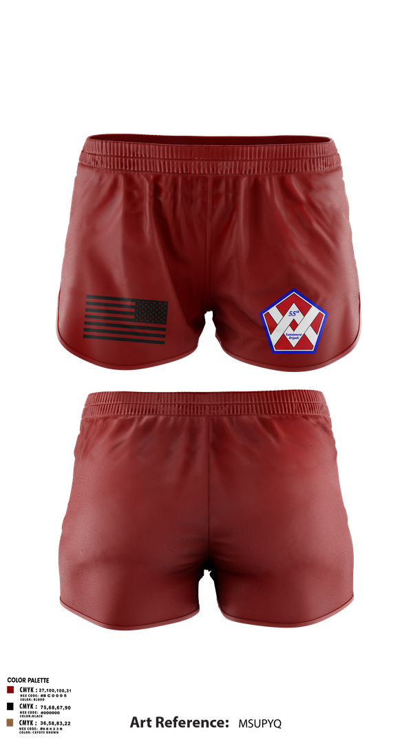 Ranger Panties, 55th Sustainment Brigade, , Teamtime, Team time, sublimation, custom sports apparel, team uniforms, spirit wear, spiritwear, sports uniforms, custom shirts, team store, custom team store, fundraiser sports, apparel fundraiser