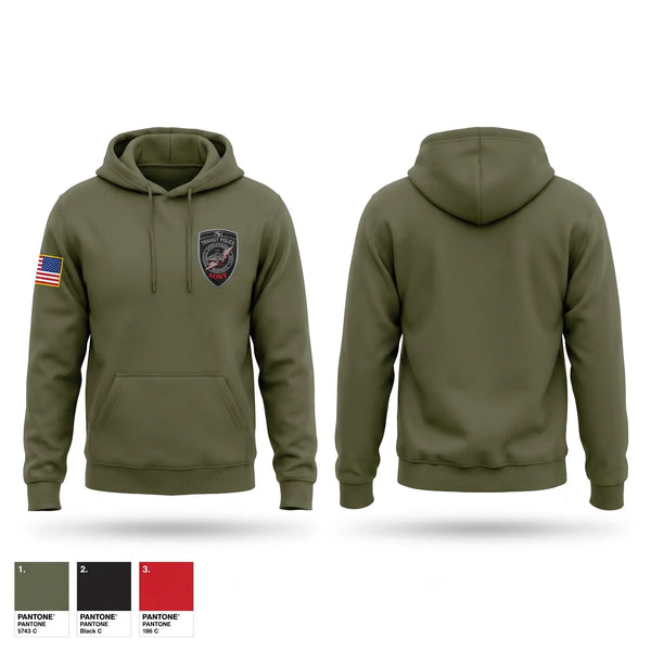 Hoodie, SORT, Police, Teamtime, Team time, sublimation, custom sports apparel, team uniforms, spirit wear, spiritwear, sports uniforms, custom shirts, team store, custom team store, fundraiser sports, apparel fundraiser