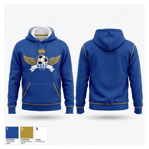 Hoodie, King George F.C., Men's Soccer, Teamtime, Team time, sublimation, custom sports apparel, team uniforms, spirit wear, spiritwear, sports uniforms, custom shirts, team store, custom team store, fundraiser sports, apparel fundraiser
