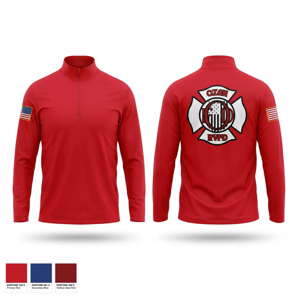 Windbreaker, Ozan Rural Volunteer Fire Dept, Fire Department, Teamtime, Team time, sublimation, custom sports apparel, team uniforms, spirit wear, spiritwear, sports uniforms, custom shirts, team store, custom team store, fundraiser sports, apparel fundraiser