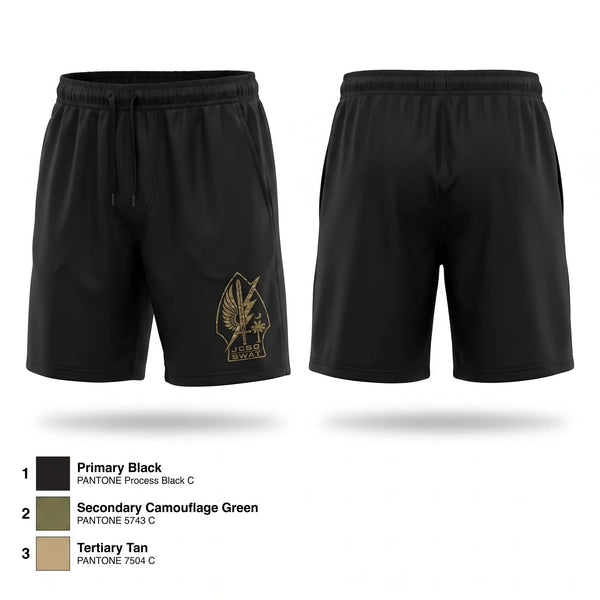 Athletic Shorts With Pockets, JCSO SWAT1, Police, Teamtime, Team time, sublimation, custom sports apparel, team uniforms, spirit wear, spiritwear, sports uniforms, custom shirts, team store, custom team store, fundraiser sports, apparel fundraiser