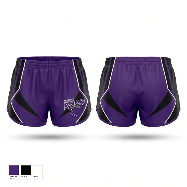 Womens Shorts, Windy City Reapers, Baseball, Teamtime, Team time, sublimation, custom sports apparel, team uniforms, spirit wear, spiritwear, sports uniforms, custom shirts, team store, custom team store, fundraiser sports, apparel fundraiser
