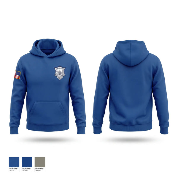Hoodie, Massachusetts Department of Correction, Police, Teamtime, Team time, sublimation, custom sports apparel, team uniforms, spirit wear, spiritwear, sports uniforms, custom shirts, team store, custom team store, fundraiser sports, apparel fundraiser