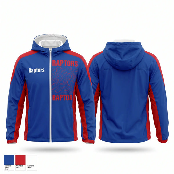 Windbreaker, Raptors, Baseball, Teamtime, Team time, sublimation, custom sports apparel, team uniforms, spirit wear, spiritwear, sports uniforms, custom shirts, team store, custom team store, fundraiser sports, apparel fundraiser