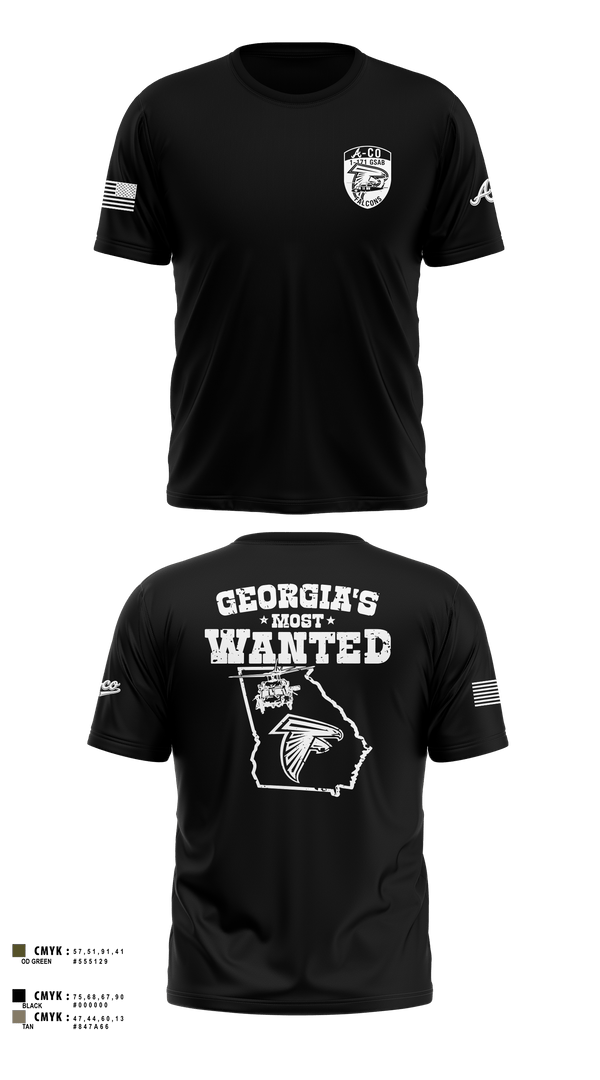 Soft Poly Tee Cotton Like Feel, A-Co 1-171, National Guard, Teamtime, Team time, sublimation, custom sports apparel, team uniforms, spirit wear, spiritwear, sports uniforms, custom shirts, team store, custom team store, fundraiser sports, apparel fundraiser