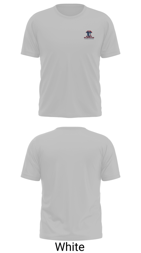 Short Sleeve Performance Shirt, East Oldham Middle School, Cheer, Teamtime, Team time, sublimation, custom sports apparel, team uniforms, spirit wear, spiritwear, sports uniforms, custom shirts, team store, custom team store, fundraiser sports, apparel fundraiser