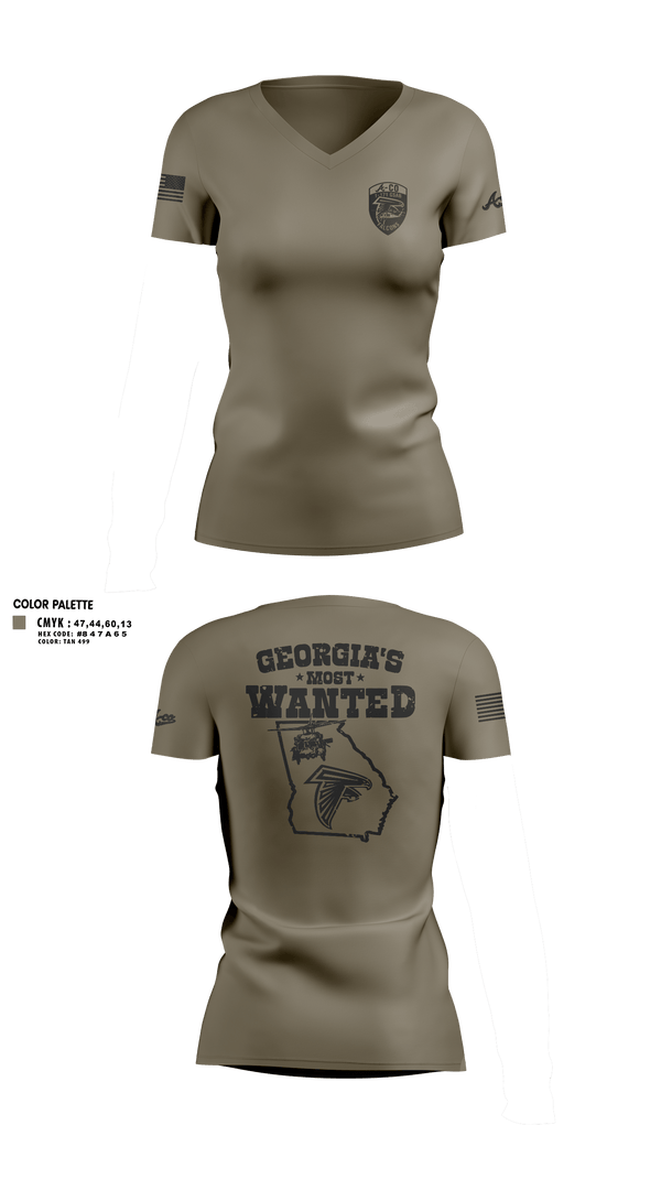 Womens Short Sleeve Vneck Shirt, A-Co 1-171, National Guard, Teamtime, Team time, sublimation, custom sports apparel, team uniforms, spirit wear, spiritwear, sports uniforms, custom shirts, team store, custom team store, fundraiser sports, apparel fundraiser