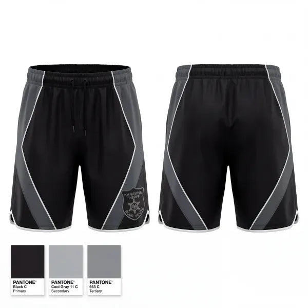 Athletic Shorts With Pockets, Kanawha Sheriff Bomb Squad, Police, Teamtime, Team time, sublimation, custom sports apparel, team uniforms, spirit wear, spiritwear, sports uniforms, custom shirts, team store, custom team store, fundraiser sports, apparel fundraiser