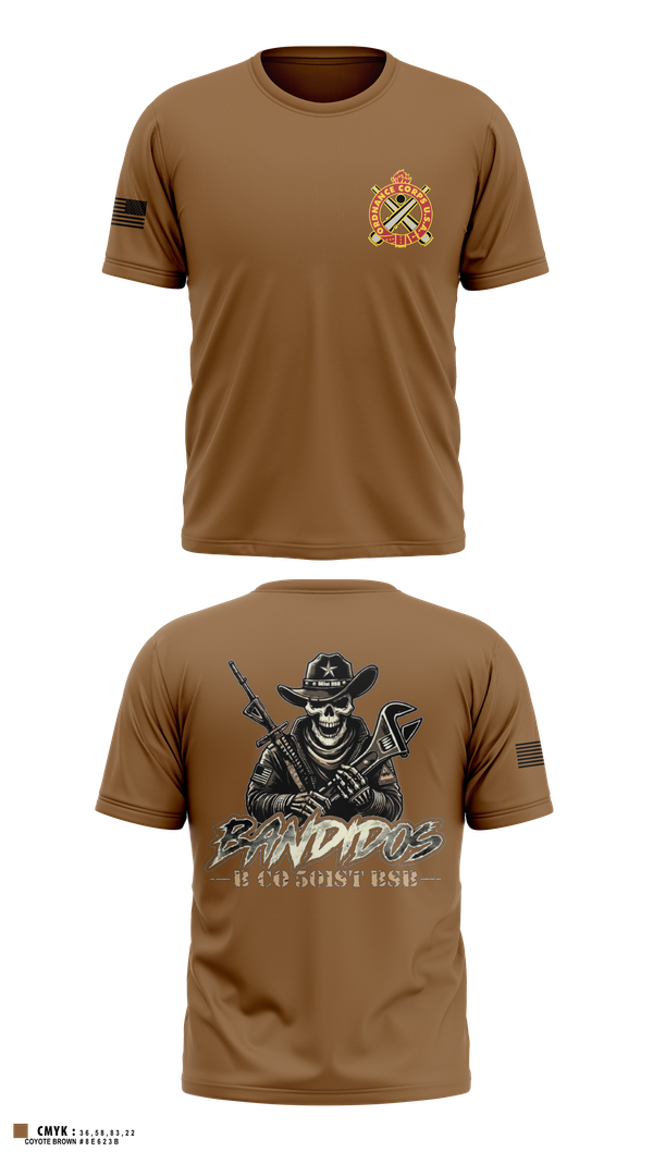 Short Sleeve Performance Shirt, 501st BSB, B Company, , Teamtime, Team time, sublimation, custom sports apparel, team uniforms, spirit wear, spiritwear, sports uniforms, custom shirts, team store, custom team store, fundraiser sports, apparel fundraiser