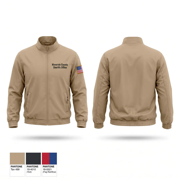 Windbreaker, Maverick County Sheriffs Office, Police, Teamtime, Team time, sublimation, custom sports apparel, team uniforms, spirit wear, spiritwear, sports uniforms, custom shirts, team store, custom team store, fundraiser sports, apparel fundraiser