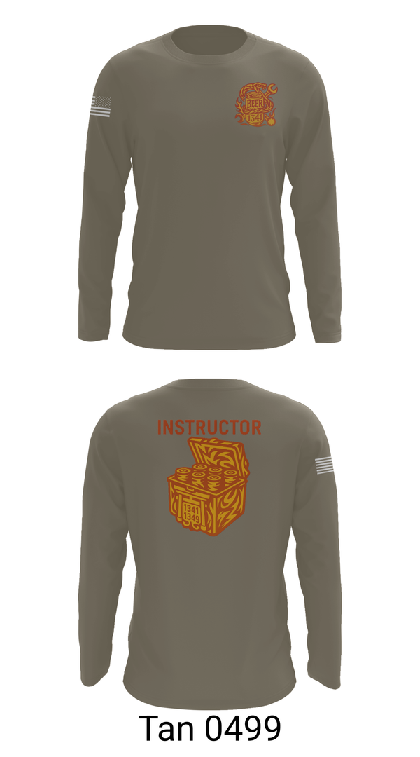 Long Sleeve Performance Shirt, MARCOR DET FLW, , Teamtime, Team time, sublimation, custom sports apparel, team uniforms, spirit wear, spiritwear, sports uniforms, custom shirts, team store, custom team store, fundraiser sports, apparel fundraiser