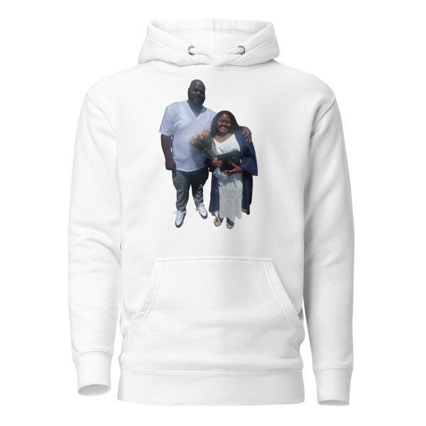 Unisex Hoodie - 1 - White