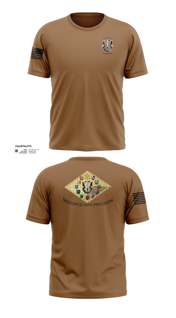 Old School Cotton Feel Shirt, 1SFC Comptroller, Army, Teamtime, Team time, sublimation, custom sports apparel, team uniforms, spirit wear, spiritwear, sports uniforms, custom shirts, team store, custom team store, fundraiser sports, apparel fundraiser
