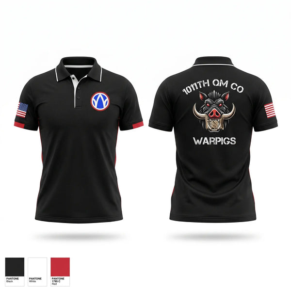 Short Sleeve Performance Polo, 1011 QM, Army, Teamtime, Team time, sublimation, custom sports apparel, team uniforms, spirit wear, spiritwear, sports uniforms, custom shirts, team store, custom team store, fundraiser sports, apparel fundraiser