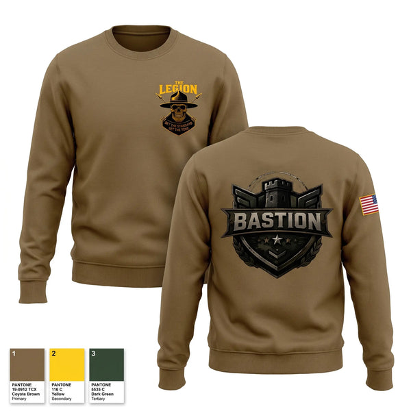 Crew Neck Sweatshirt, 3 Squad, Legion Platoon, Army, Teamtime, Team time, sublimation, custom sports apparel, team uniforms, spirit wear, spiritwear, sports uniforms, custom shirts, team store, custom team store, fundraiser sports, apparel fundraiser