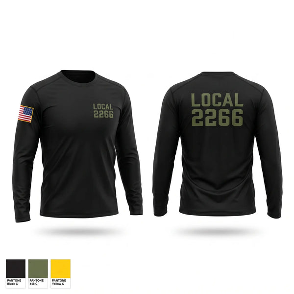 Long Sleeve Performance Shirt, Local 2266, Police, Teamtime, Team time, sublimation, custom sports apparel, team uniforms, spirit wear, spiritwear, sports uniforms, custom shirts, team store, custom team store, fundraiser sports, apparel fundraiser