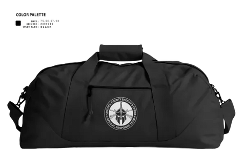 Duffle Bag, Hancock County Special Response Team, Police, Teamtime, Team time, sublimation, custom sports apparel, team uniforms, spirit wear, spiritwear, sports uniforms, custom shirts, team store, custom team store, fundraiser sports, apparel fundraiser