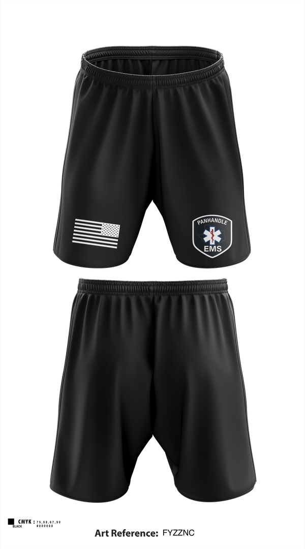 Athletic Shorts With Pockets, Panhandle EMSPanhandle EMS, Fire Department, Teamtime, Team time, sublimation, custom sports apparel, team uniforms, spirit wear, spiritwear, sports uniforms, custom shirts, team store, custom team store, fundraiser sports, apparel fundraiser
