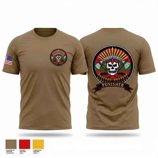 Old School Cotton Feel Shirt, 1st Battalion 4th Infantry Regiment, Army, Teamtime, Team time, sublimation, custom sports apparel, team uniforms, spirit wear, spiritwear, sports uniforms, custom shirts, team store, custom team store, fundraiser sports, apparel fundraiser
