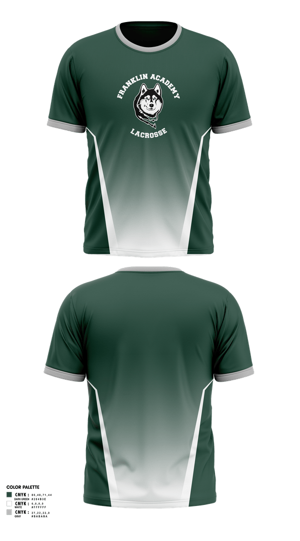 Short Sleeve Performance Shirt, Franklin Academy Lacrosse, Men's Lacrosse, Teamtime, Team time, sublimation, custom sports apparel, team uniforms, spirit wear, spiritwear, sports uniforms, custom shirts, team store, custom team store, fundraiser sports, apparel fundraiser