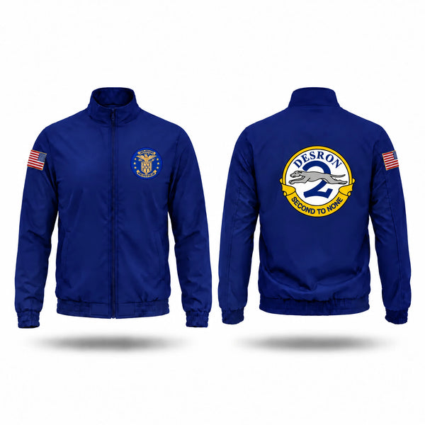 Windbreaker, USS LAWRENCE (DDG-4), Navy, Teamtime, Team time, sublimation, custom sports apparel, team uniforms, spirit wear, spiritwear, sports uniforms, custom shirts, team store, custom team store, fundraiser sports, apparel fundraiser
