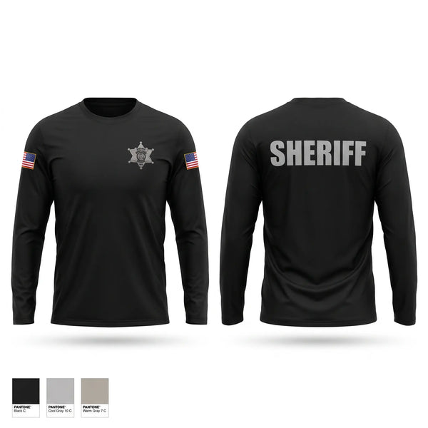 Long Sleeve Performance Shirt, Hertford County Sheriff’s Office, Police, Teamtime, Team time, sublimation, custom sports apparel, team uniforms, spirit wear, spiritwear, sports uniforms, custom shirts, team store, custom team store, fundraiser sports, apparel fundraiser