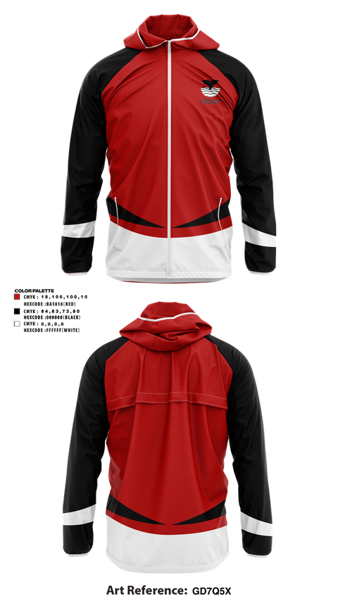 Windbreaker, Pierson Whalers Field Hockey, Field Hockey, Teamtime, Team time, sublimation, custom sports apparel, team uniforms, spirit wear, spiritwear, sports uniforms, custom shirts, team store, custom team store, fundraiser sports, apparel fundraiser