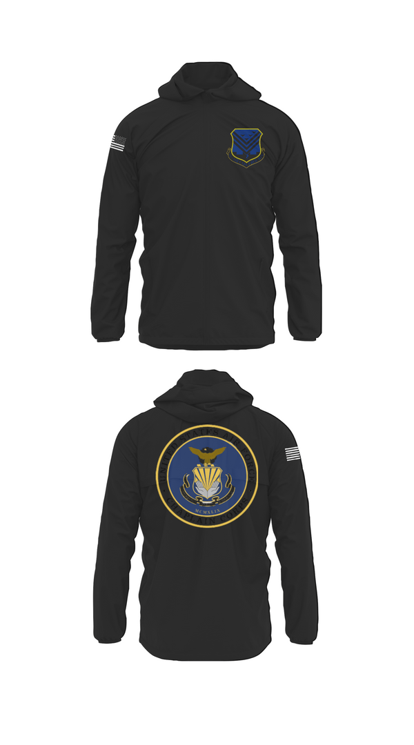 Windbreaker, 116th Air Control Wing, Air Force, Teamtime, Team time, sublimation, custom sports apparel, team uniforms, spirit wear, spiritwear, sports uniforms, custom shirts, team store, custom team store, fundraiser sports, apparel fundraiser
