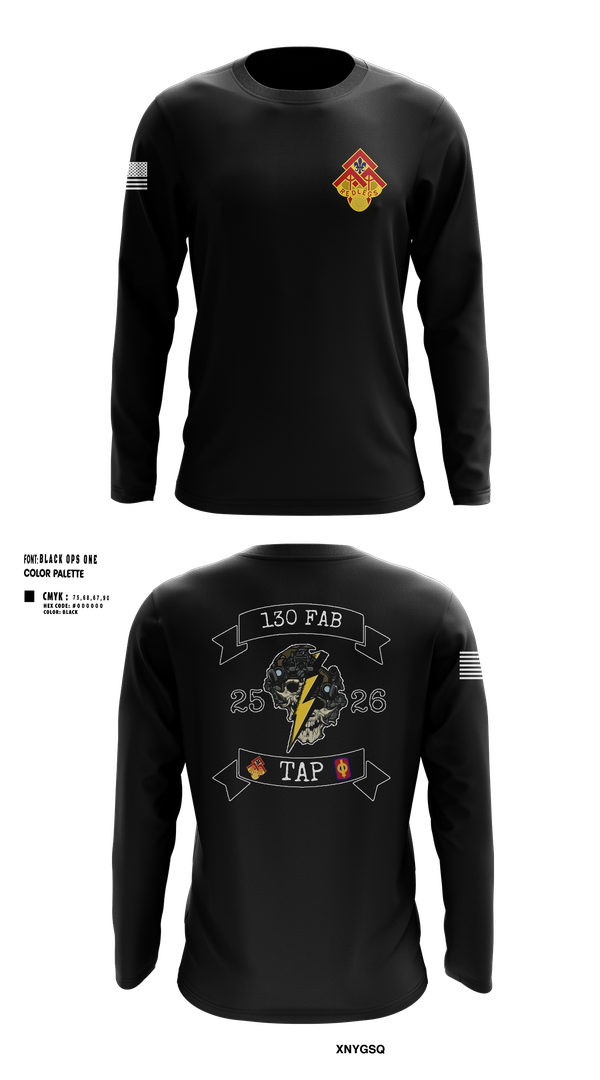 Long Sleeve Performance Shirt, 130th FAB Target Acquisition Platoon, , Teamtime, Team time, sublimation, custom sports apparel, team uniforms, spirit wear, spiritwear, sports uniforms, custom shirts, team store, custom team store, fundraiser sports, apparel fundraiser