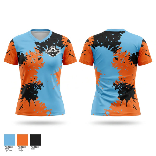 Womens Soccer Jersey, Razzmatazz, Women's Soccer, Teamtime, Team time, sublimation, custom sports apparel, team uniforms, spirit wear, spiritwear, sports uniforms, custom shirts, team store, custom team store, fundraiser sports, apparel fundraiser