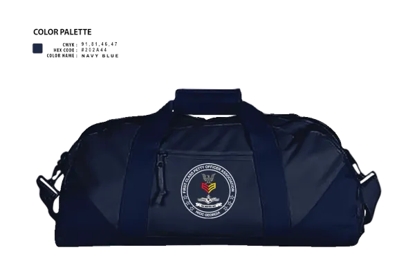 Duffle Bag, NIOC GA fcpoa, , Teamtime, Team time, sublimation, custom sports apparel, team uniforms, spirit wear, spiritwear, sports uniforms, custom shirts, team store, custom team store, fundraiser sports, apparel fundraiser