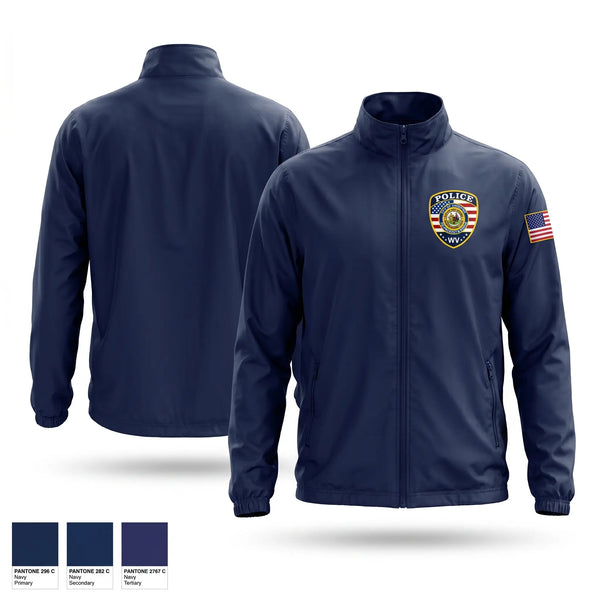 Windbreaker, Chester Police Department, Police, Teamtime, Team time, sublimation, custom sports apparel, team uniforms, spirit wear, spiritwear, sports uniforms, custom shirts, team store, custom team store, fundraiser sports, apparel fundraiser