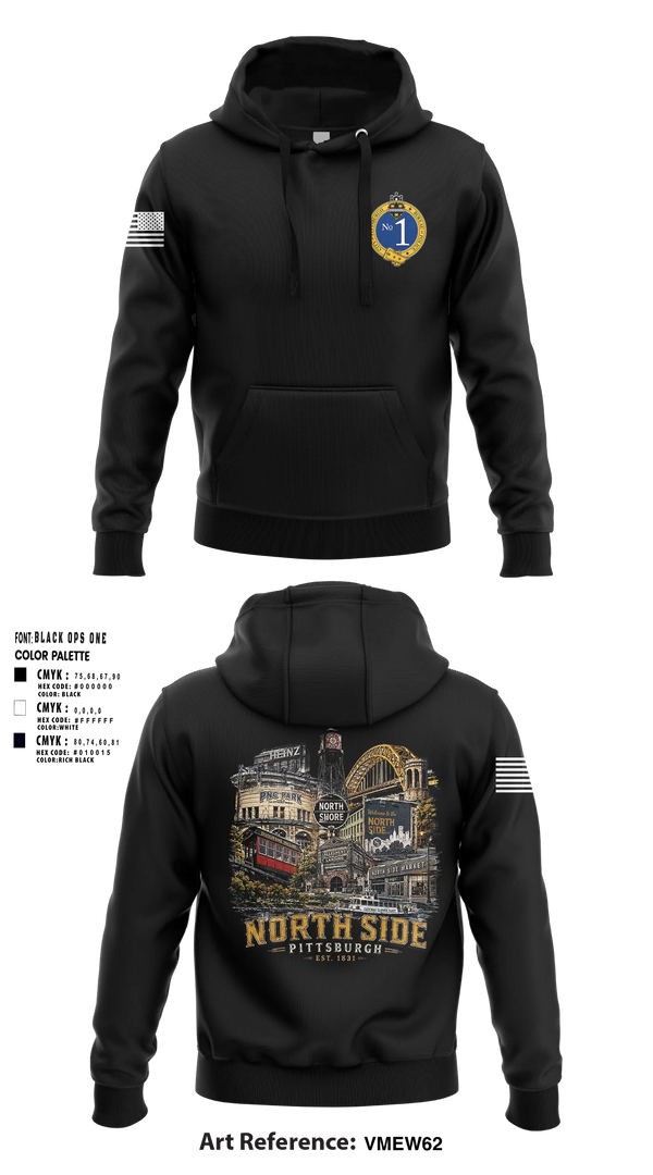 Hoodie, Pittsburgh Police Zone 1, Police, Teamtime, Team time, sublimation, custom sports apparel, team uniforms, spirit wear, spiritwear, sports uniforms, custom shirts, team store, custom team store, fundraiser sports, apparel fundraiser