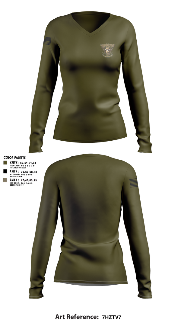 Womens Long Sleeve Vneck Shirt, SPECIAL RESPONSE TEAM, , Teamtime, Team time, sublimation, custom sports apparel, team uniforms, spirit wear, spiritwear, sports uniforms, custom shirts, team store, custom team store, fundraiser sports, apparel fundraiser