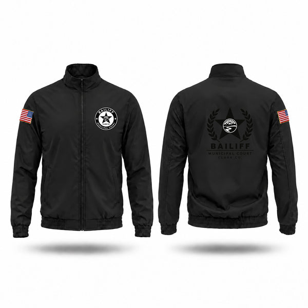 Windbreaker, Bailiff, Police, Teamtime, Team time, sublimation, custom sports apparel, team uniforms, spirit wear, spiritwear, sports uniforms, custom shirts, team store, custom team store, fundraiser sports, apparel fundraiser