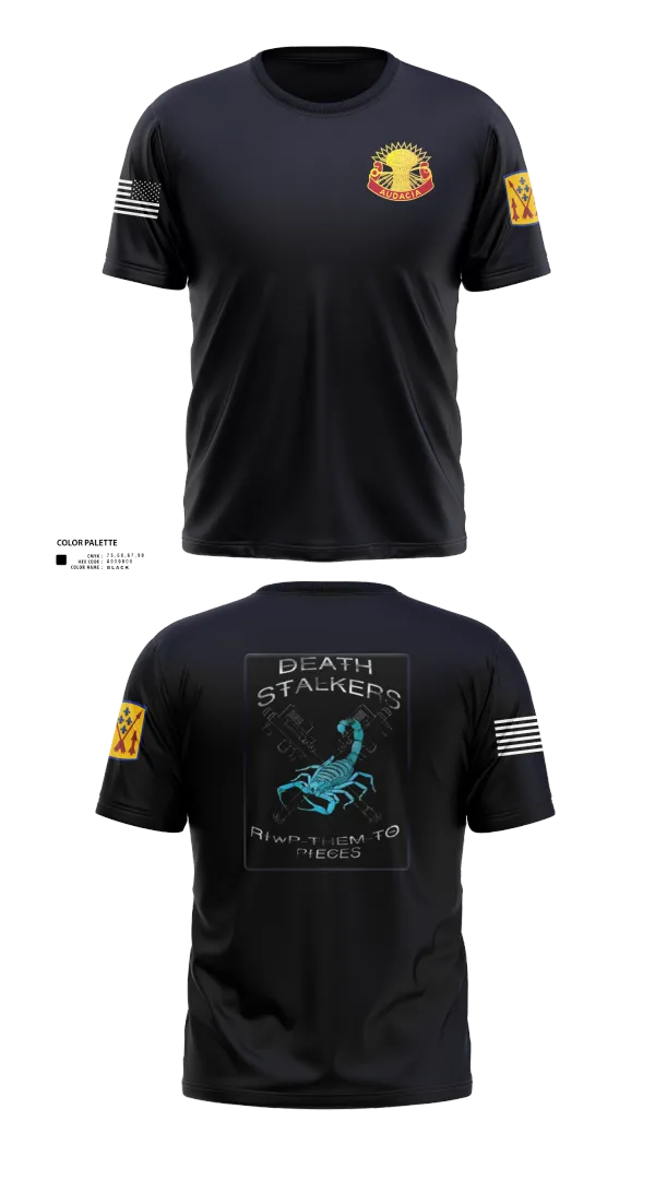 Old School Cotton Feel Shirt, 5-4 ADA A BTRY 3rd PLT, , Teamtime, Team time, sublimation, custom sports apparel, team uniforms, spirit wear, spiritwear, sports uniforms, custom shirts, team store, custom team store, fundraiser sports, apparel fundraiser