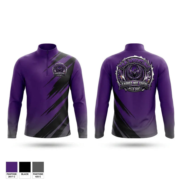 Pueblo Academy of Arts Quarter Zip Jacket - 1