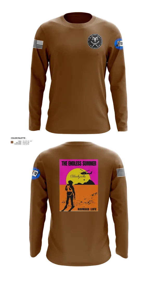 Long Sleeve Performance Shirt, A co 2-4GSAB, Army, Teamtime, Team time, sublimation, custom sports apparel, team uniforms, spirit wear, spiritwear, sports uniforms, custom shirts, team store, custom team store, fundraiser sports, apparel fundraiser