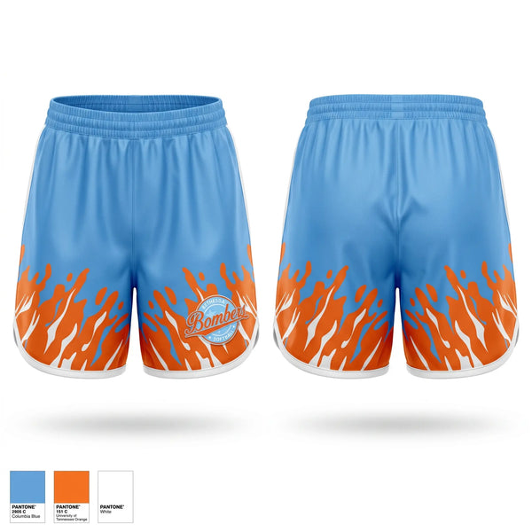 Womens Shorts, Bethesda Bombers, Softball, Teamtime, Team time, sublimation, custom sports apparel, team uniforms, spirit wear, spiritwear, sports uniforms, custom shirts, team store, custom team store, fundraiser sports, apparel fundraiser