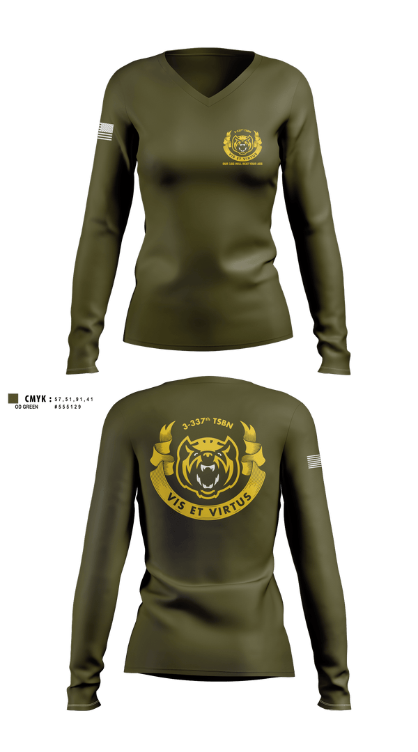 Women's Long Sleeve Vneck Shirt, Wolverines, , Teamtime, Team time, sublimation, custom sports apparel, team uniforms, spirit wear, spiritwear, sports uniforms, custom shirts, team store, custom team store, fundraiser sports, apparel fundraiser