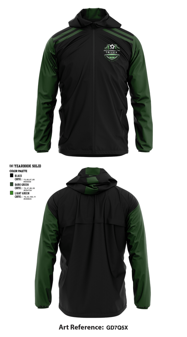 Windbreaker, Trivex, Men's Soccer, Teamtime, Team time, sublimation, custom sports apparel, team uniforms, spirit wear, spiritwear, sports uniforms, custom shirts, team store, custom team store, fundraiser sports, apparel fundraiser