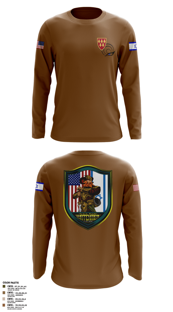 Long Sleeve Performance Shirt, 13TH Missile Defense Battery, , Teamtime, Team time, sublimation, custom sports apparel, team uniforms, spirit wear, spiritwear, sports uniforms, custom shirts, team store, custom team store, fundraiser sports, apparel fundraiser