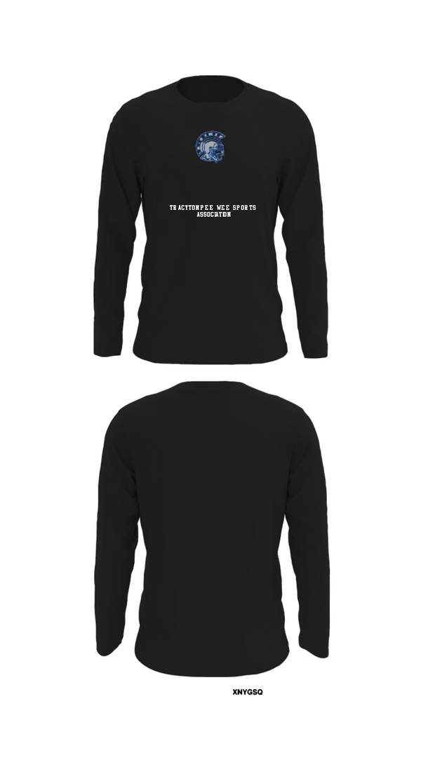 Long Sleeve Performance Shirt, Tracyton Pee Wee Sports Association, Football, Teamtime, Team time, sublimation, custom sports apparel, team uniforms, spirit wear, spiritwear, sports uniforms, custom shirts, team store, custom team store, fundraiser sports, apparel fundraiser