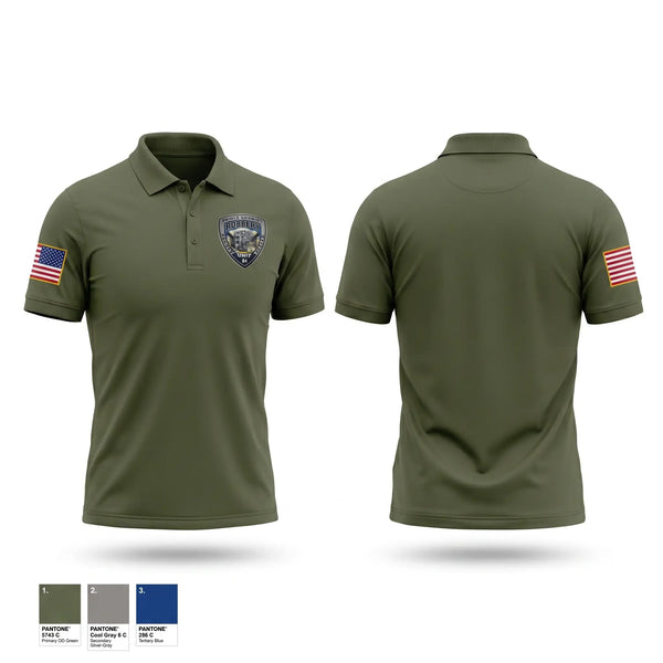 Short Sleeve Performance Polo, Prince George's County Police Robbery Unit, Police, Teamtime, Team time, sublimation, custom sports apparel, team uniforms, spirit wear, spiritwear, sports uniforms, custom shirts, team store, custom team store, fundraiser sports, apparel fundraiser