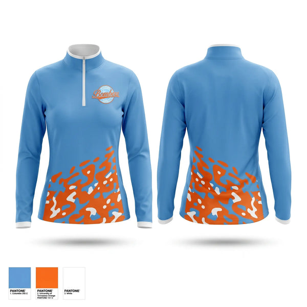 Quarter Zip Jacket, Bethesda Bombers, Softball, Teamtime, Team time, sublimation, custom sports apparel, team uniforms, spirit wear, spiritwear, sports uniforms, custom shirts, team store, custom team store, fundraiser sports, apparel fundraiser