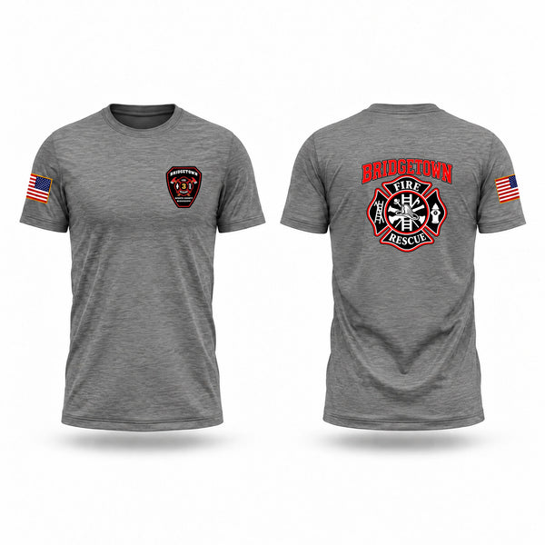 Short Sleeve Performance Shirt, Bridgetown Volunteer Fire Department, Fire Department, Teamtime, Team time, sublimation, custom sports apparel, team uniforms, spirit wear, spiritwear, sports uniforms, custom shirts, team store, custom team store, fundraiser sports, apparel fundraiser