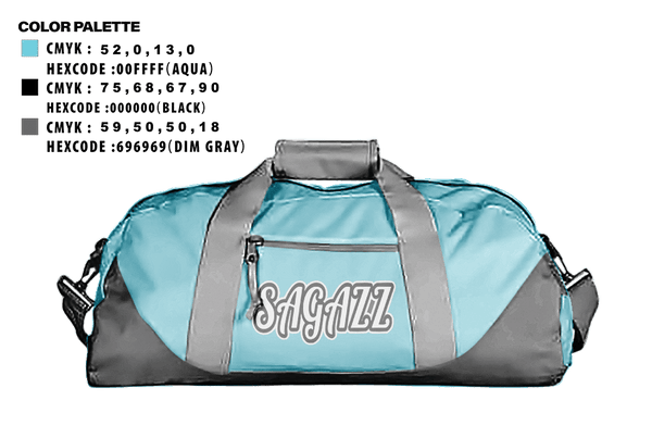Duffle Bag, SAGAZZ, Baseball, Teamtime, Team time, sublimation, custom sports apparel, team uniforms, spirit wear, spiritwear, sports uniforms, custom shirts, team store, custom team store, fundraiser sports, apparel fundraiser
