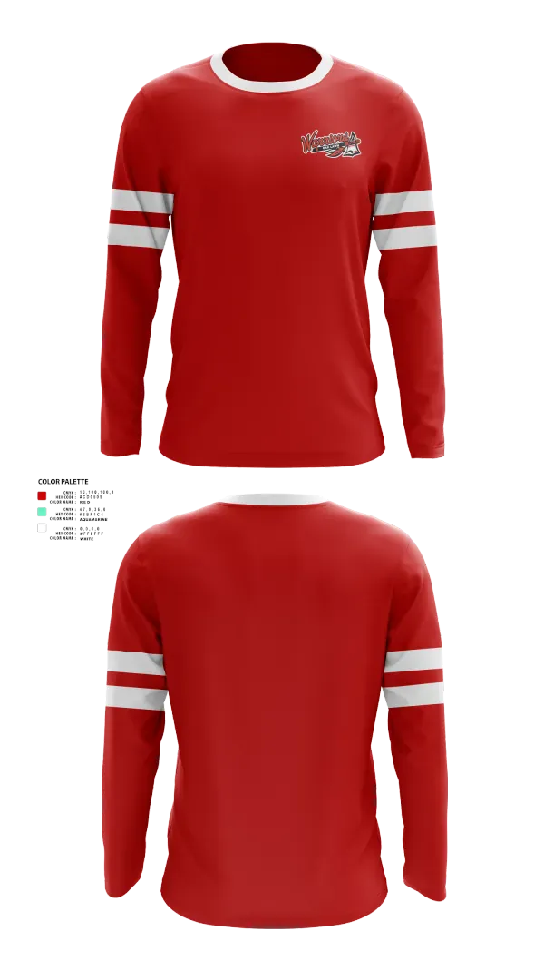 Long Sleeve Performance Shirt, Westside Warriors, Baseball, Teamtime, Team time, sublimation, custom sports apparel, team uniforms, spirit wear, spiritwear, sports uniforms, custom shirts, team store, custom team store, fundraiser sports, apparel fundraiser