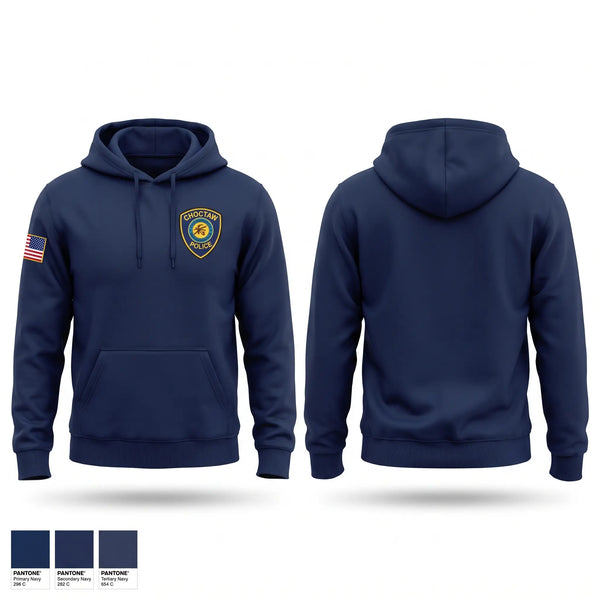 Hoodie, Choctaw Police Department, Police, Teamtime, Team time, sublimation, custom sports apparel, team uniforms, spirit wear, spiritwear, sports uniforms, custom shirts, team store, custom team store, fundraiser sports, apparel fundraiser